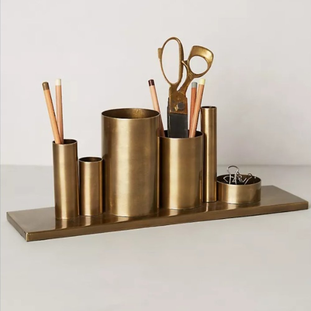 Codefiy Pencil Holder in Bronze